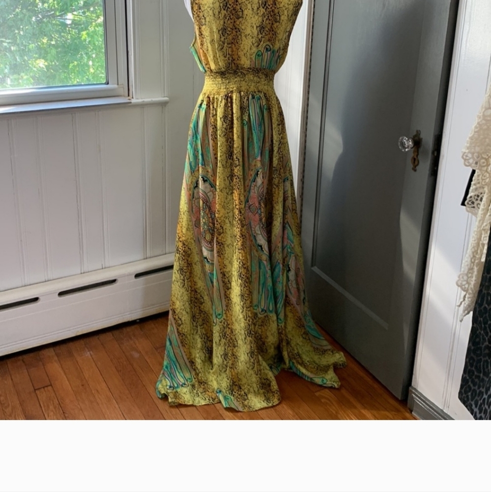 Gracia long paisley dress - Picture 3 of 8